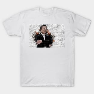 Elon Musk Graffiti T-Shirt